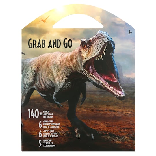 Dinosaur Grab & Go Sticker Set